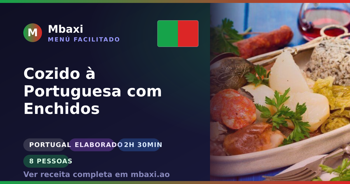 Cozido à Portuguesa com Enchidos